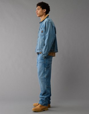 Timberland x AE Wide-Leg Denim Work Pant