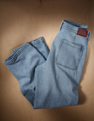 Pantalon en denim plissé AE x Tru Kolors