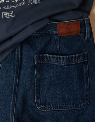 Pantalon en denim plissé AE x Tru Kolors