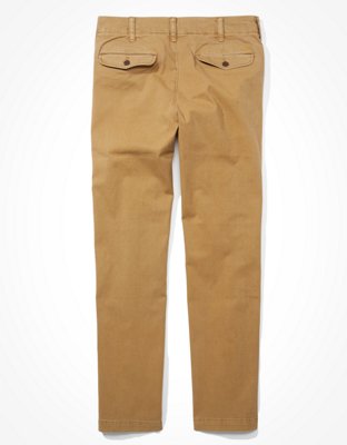 american eagle relaxed straight khakis