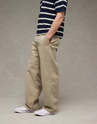 AE Flex Baggy Lived-In Khaki Pant