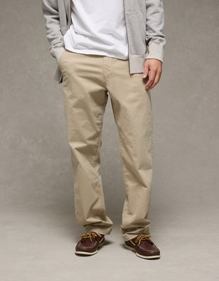 AE Flex Loose Lived-In Khaki Pant