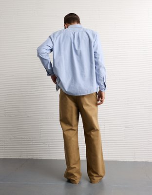 Pantalon kaki ultra ample déjà porté Flex AE