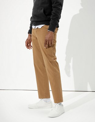 american eagle slim straight khakis