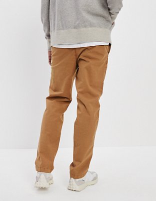 american eagle extreme flex original straight khaki