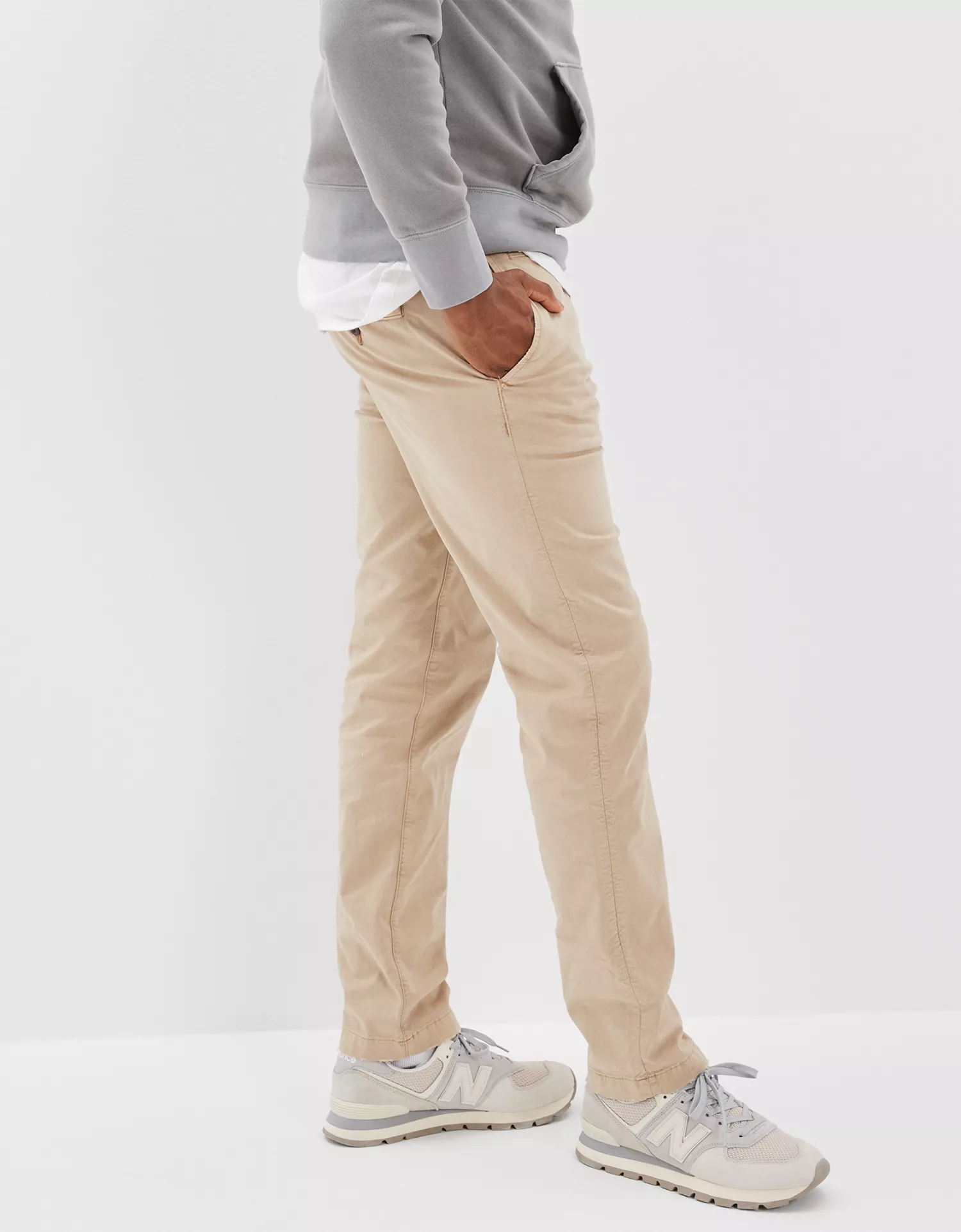 AE Flex Original Straight Lived-In Khaki Pant - thumbnail 10