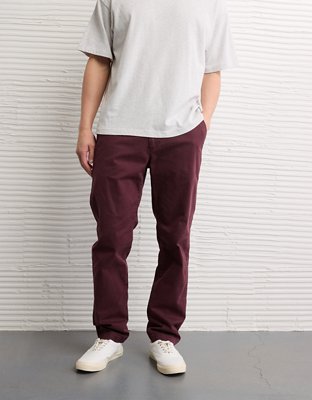 AE Flex Original Straight Lived-In Khaki Pant