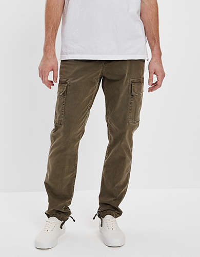 Pantalon cargo droit original au style déjà porté Flex AE