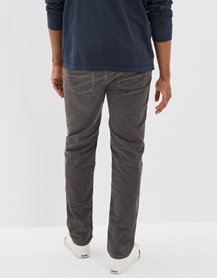 Мужские джинсы American Eagle AE Flex Original Straight Lived-In Corduroy Pant — фото 2