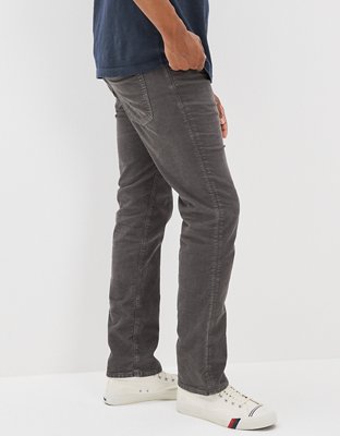 Мужские джинсы American Eagle AE Flex Original Straight Lived-In Corduroy Pant — фото 4