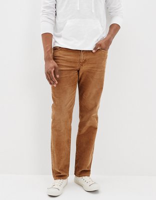 AE Flex Slim Straight Lived-In Khaki Pant