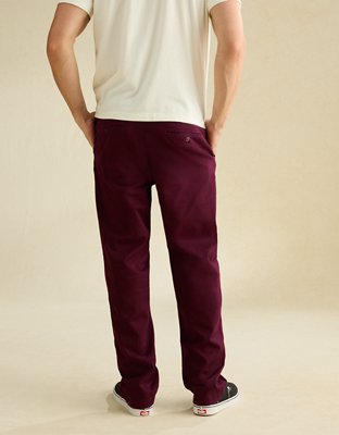 AE Flex Original Straight Lived-In Khaki Pant