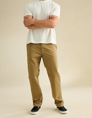AE Flex Original Straight Lived-In Khaki Pant