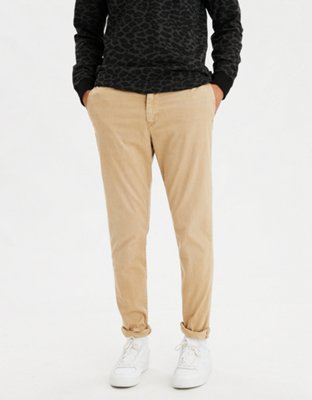 american eagle mens khaki joggers