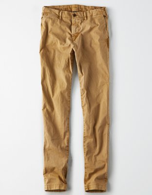 american eagle mens khaki joggers