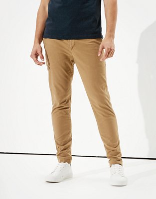 Calças de Homem Chino Skinny Cinzentas - Aelle