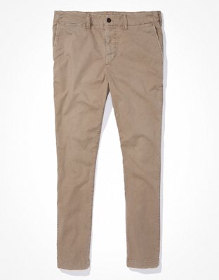 AE Flex Skinny Lived-In Khaki Pant