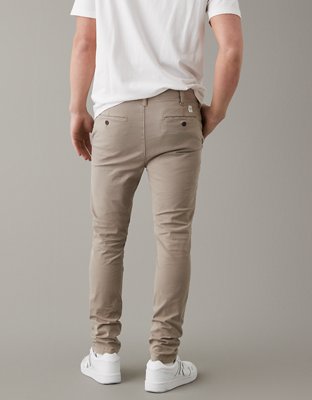 AE Flex Skinny Lived-In Khaki Pant