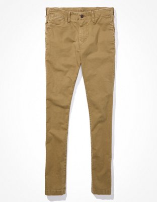 AE Flex Skinny Lived-In Khaki Pant