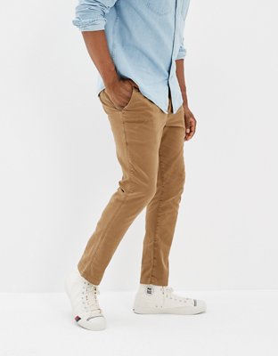 Мужские брюки American Eagle AE Flex Lived-In Trekker Khaki Pant — фото 4