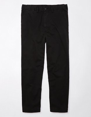 Relaxed Straight Pull-On Pants