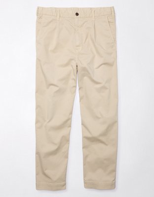 Relaxed Straight Pull-On Pants