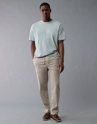 AE Flex Linen-Blend Athletic Fit Pull-On Pant