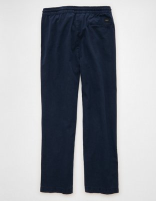 Мужские брюки American Eagle AE Pull-On Trekker, цвет: Тёмно-синий — фото 4