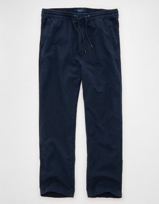 Мужские брюки American Eagle AE Pull-On Trekker, цвет: Тёмно-синий — фото 3