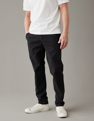 AE Flex Slim Straight Lived-In Khaki Pant