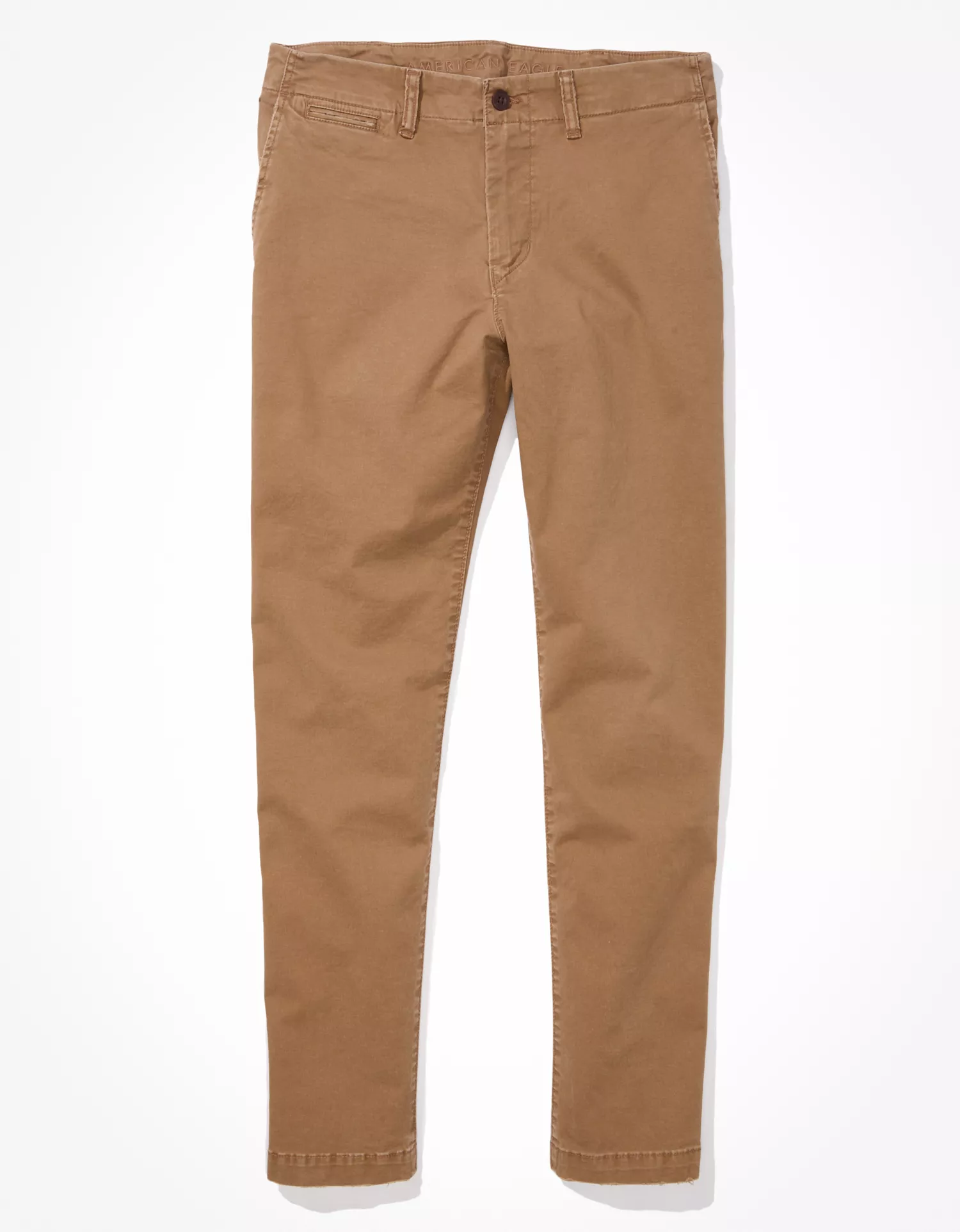AE Flex Slim Straight Lived-In Khaki Pant - thumbnail 8