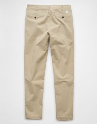 AE Flex Slim Straight Lived-In Khaki Pant