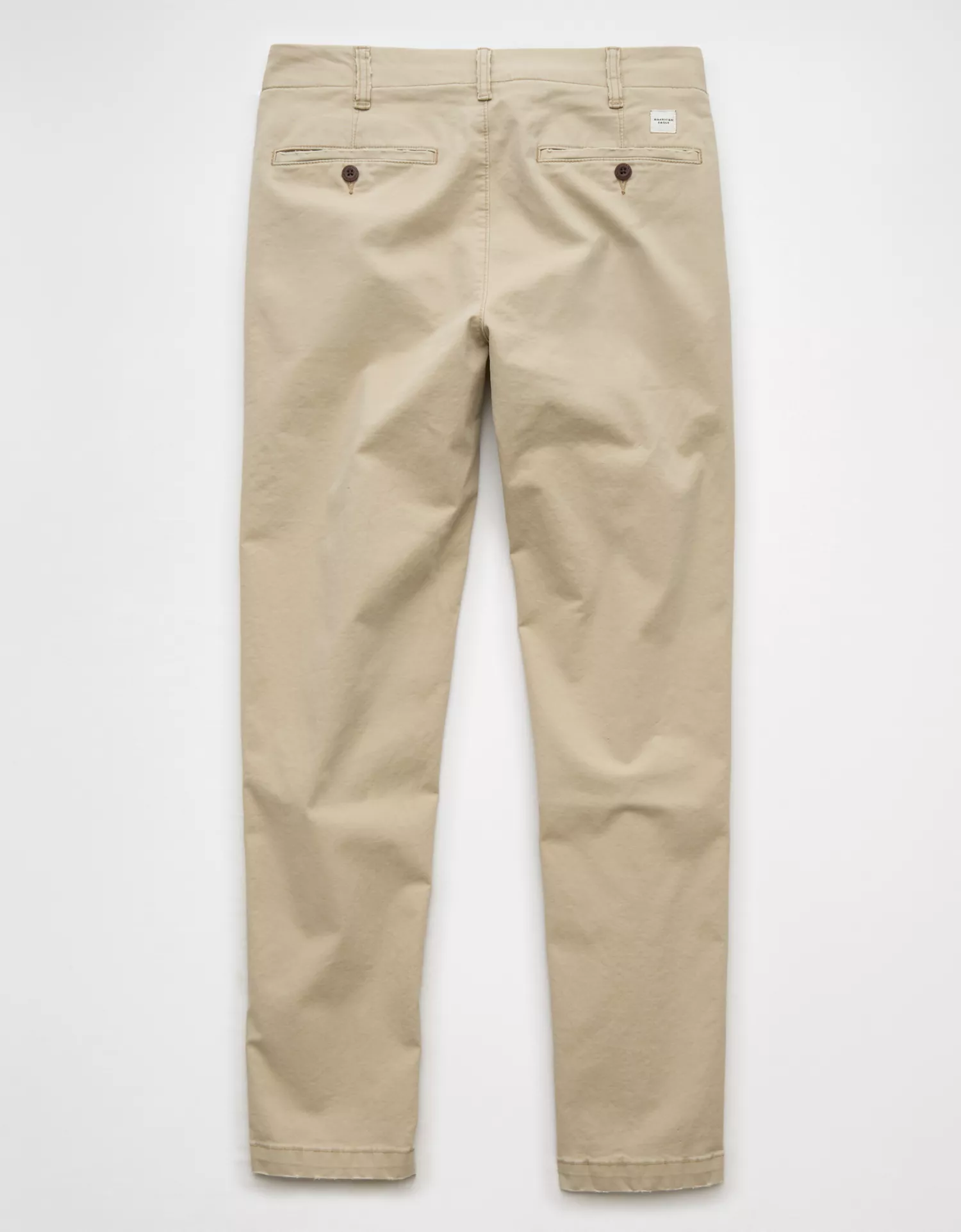 AE Flex Slim Straight Lived-In Khaki Pant - thumbnail 4
