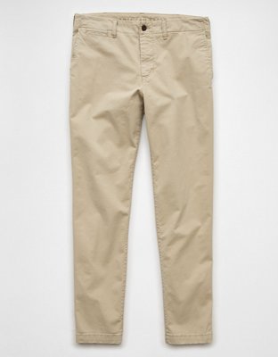 AE Flex Slim Straight Lived-In Khaki Pant