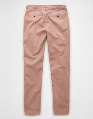 AE Flex Slim Straight Lived-In Khaki Pant