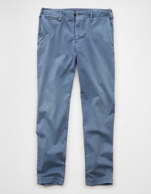 AE Flex Slim Straight Lived-In Khaki Pant