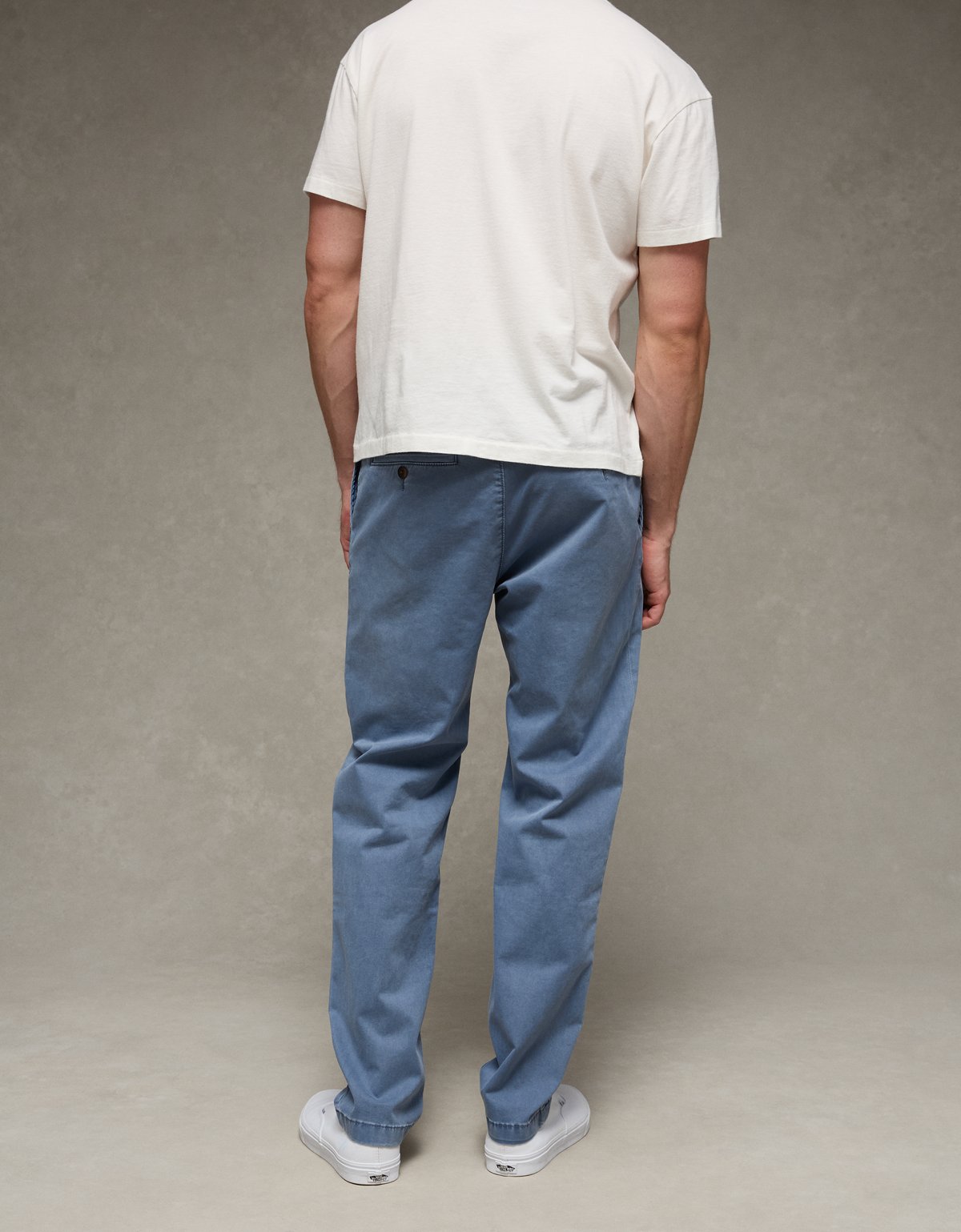 AE Flex Slim Straight Lived-In Khaki Pant - image 2