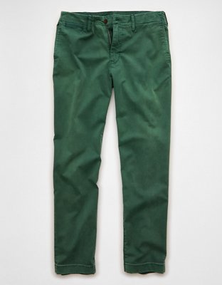 AE Flex Slim Straight Lived-In Khaki Pant