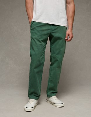 AE Flex Slim Straight Lived-In Khaki Pant