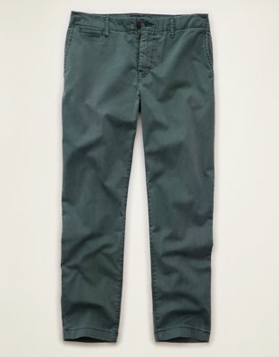 AE Flex Slim Straight Lived-In Khaki Pant