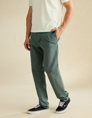 AE Flex Slim Straight Lived-In Khaki Pant