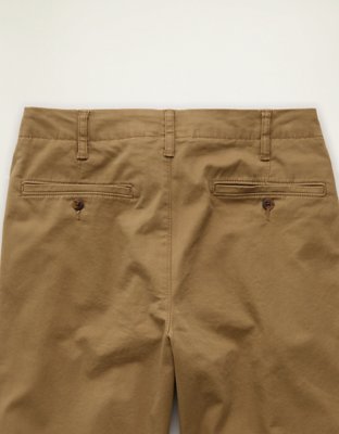 AE Flex Slim Straight Lived-In Khaki Pant