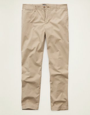 AE Flex Slim Straight Lived-In Khaki Pant