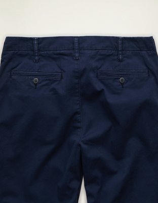 AE Flex Slim Straight Lived-In Khaki Pant