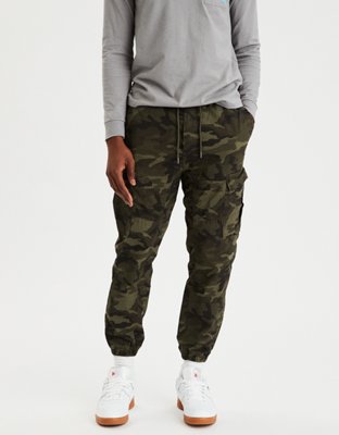 american eagle black joggers