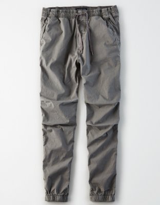 American eagle twill joggers online