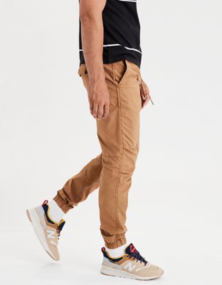 flex khaki jogger