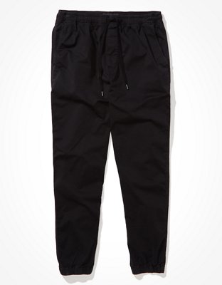 american eagle twill joggers