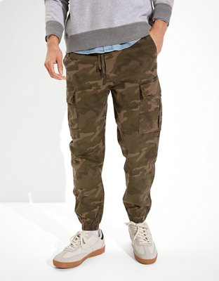 aerie twill cargo jogger