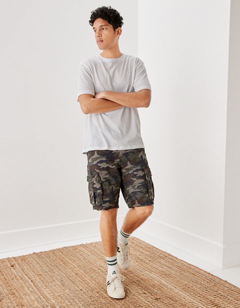 Мужские брюки American Eagle AE Flex 10" Lived-In Cargo Short